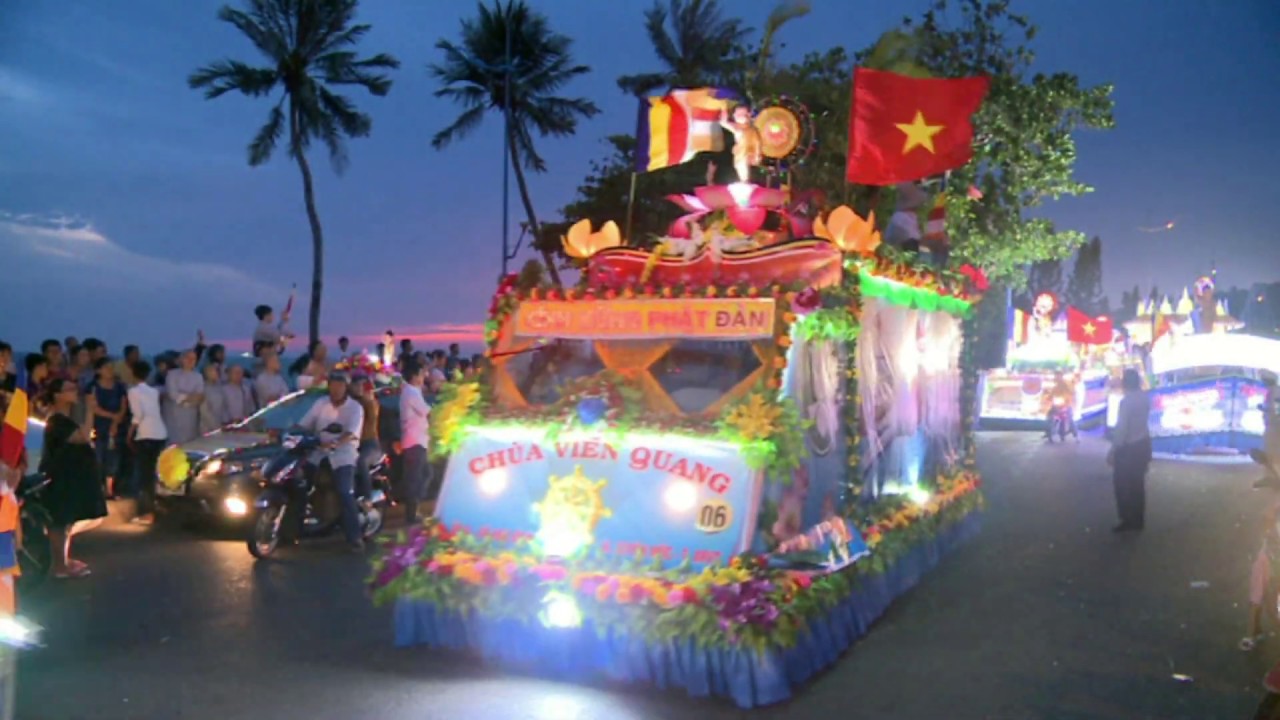 BÀ RỊA-VŨNG TÀU DIỄU HÀNH XE HOA ĐÓN MỪNG ĐẠI LỄ PHẬT ĐẢN VESAK 2019