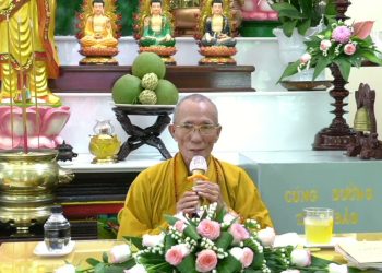 HÒA THƯỢNG TRƯỞNG BAN & BAN TRỊ SỰ GHPGVN TỈNH BÀ RỊA-VŨNG TÀU THĂM VÀ CÚNG DƯỜNG TRƯỜNG HẠ MINH ĐỨC