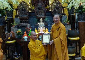 TRƯỜNG HẠ VẠN THIỆN BÀ RỊA – VŨNG TÀU TỔ CHỨC LỄ MÃN HẠ PL 2567- DL.2023 – TT. THÍCH THIỆN THUẬN