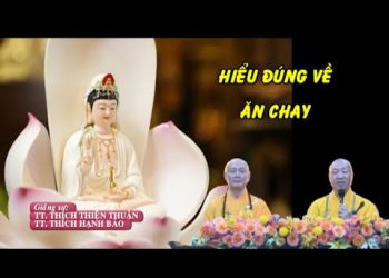 Hiểu đúng về ăn chay – Chùa Xá Lợi – TT. Thích Thiện Thuận – TT. Thích Hạnh Bảo