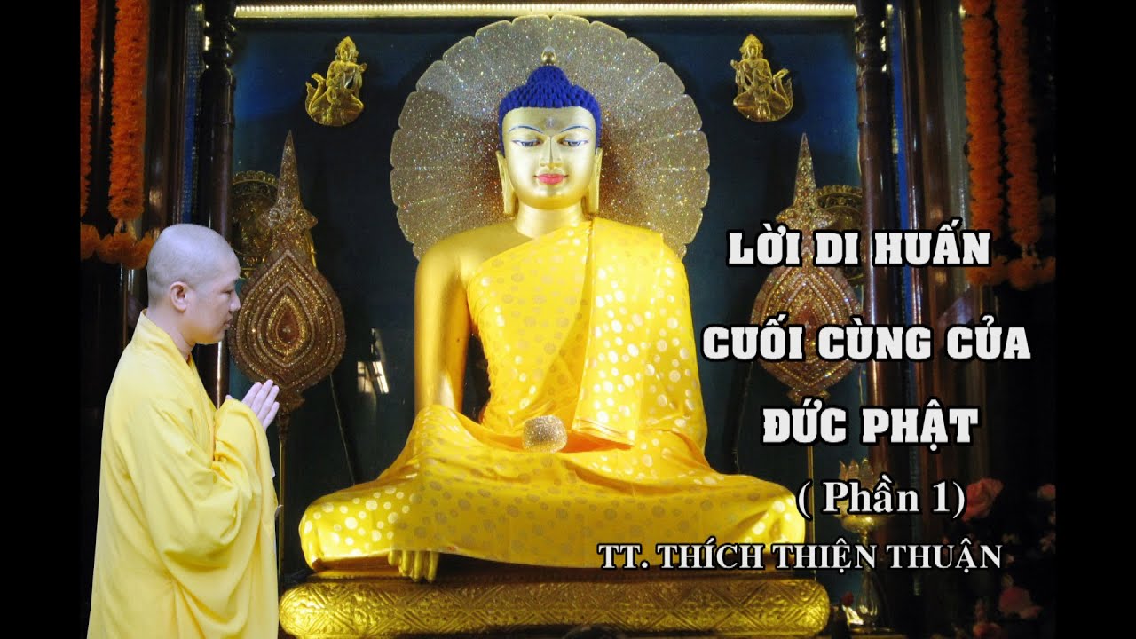 LỜI DI HUẤN CUỐI CÙNG CỦA ĐỨC PHẬT (PHẦN 1) – TT. THÍCH THIỆN THUẬN
