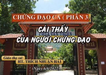 CHỨNG ĐẠO CA (P. 2) – CÁI THẤY CỦA NGƯỜI CHỨNG ĐẠO – HT.THÍCH NHUẬN HẢI – TRƯỜNG HẠ VẠN THIỆN  BR-VT