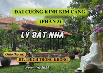 ĐẠI CƯƠNG KINH KIM CANG ( PHẦN 3) – LÝ BÁT NHÃ – HT. THÍCH THÔNG KHÔNG- TRƯỜNG HẠ VẠN THIỆN BR-VT