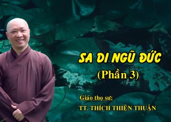 SA DI NGŨ GIỚI ( PHẦN 3) – TT. THÍCH THIỆN THUẬN – TRƯỜNG HẠ NI TP. VŨNG TÀU NĂM 2022
