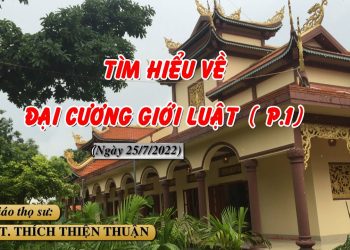ĐẠI CƯƠNG GIỚI LUẬT ( PHẦN 1) – TT. THÍCH THIỆN THUẬN – TRƯỜNG HẠ VẠN THIỆN BÀ RỊA – VŨNG TÀU