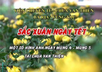 SẮC XUÂN NGÀY TẾT – MỘT SỐ HÌNH ẢNH NGÀY MÙNG 4 – MÙNG 5  TẾT QUÝ MÃO TẠI CHÙA VẠN THIỆN BR-VT