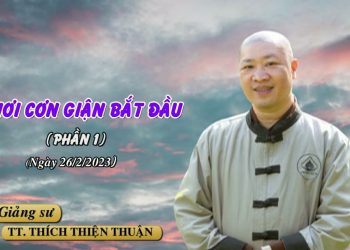 NƠI CƠN GIẬN BẮT ĐẦU (PHẦN 1) – CHÙA XÁ LỢI -TT. THÍCH THIỆN THUẬN VIỆN CHUYÊN TU BÀ RỊA – VŨNG TÀU