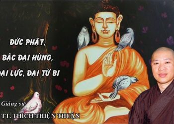 ĐỨC PHẬT, BẬC ĐẠI HÙNG, ĐẠI LỰC, ĐẠI TỪ BI- TT.THÍCH THIỆN THUẬN -VIỆN CHUYÊN TU BÀ RỊA – VŨNG TÀU.