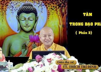 TÂM TRONG ĐẠO PHẬT ( PHẦN 3) – TT. THÍCH TRÍ ĐỊNH – TRƯỜNG HẠ VẠN THIỆN BÀ RỊA – VŨNG TÀU