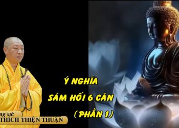 Ý NGHĨA SÁM HỐI 6 CĂN ( PHẦN 1) – TT. THÍCH THIỆN THUẬN VIỆN CHUYÊN TU BÀ RỊA – VŨNG TÀU