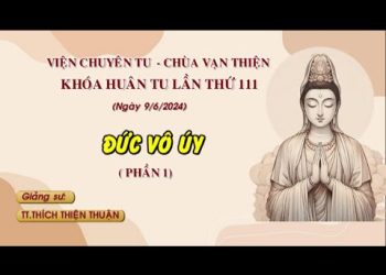 Đức Vô Úy ( phần 1) -TT. Thích Thiện Thuận- Khóa Huân Tu 111 Viện Chuyên Tu II Lộc An-Long Thành DN.