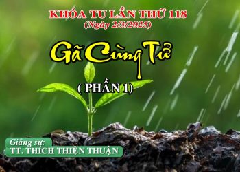Kỳ Huân Tu thứ 118 – Gã Cùng Tử ( Phần 1) – TT. Thích Thiện Thuận – Viện Chuyên Tu II Đồng Nai