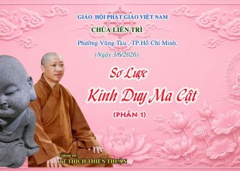 Sơ Lược Kinh Duy Ma Cật ( P.1)TT. Thích Thiện Thuận -Trường hạ Liên Trì – P.Vũng Tàu TP. Hồ Chí Minh