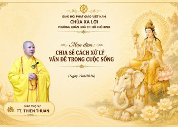 Vài Cách Xử Lý Các Vấn Đề Trong Cuộc Sống – Chùa Xá Lợi – TP. Hồ Chí Minh- TT.Thích Thiện Thuận
